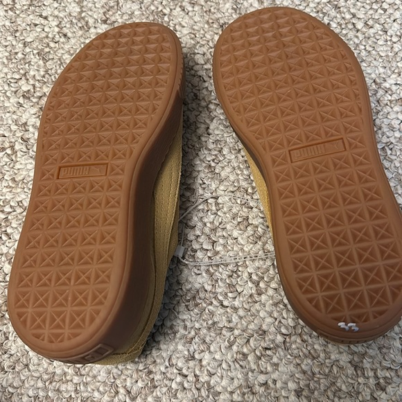 Brown suede Puma sneakers - Picture 4 of 5